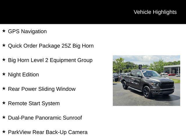 used 2022 Ram 1500 car, priced at $39,998