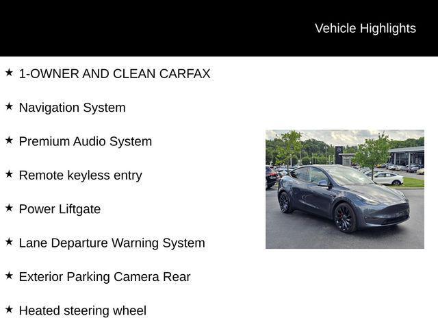 used 2022 Tesla Model Y car, priced at $32,502