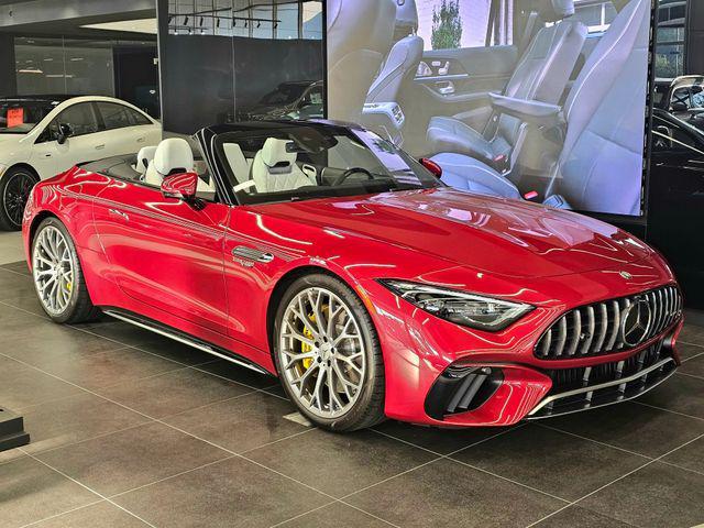 new 2025 Mercedes-Benz AMG SL 55 car, priced at $173,870