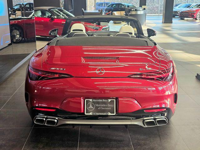 new 2025 Mercedes-Benz AMG SL 55 car, priced at $173,870