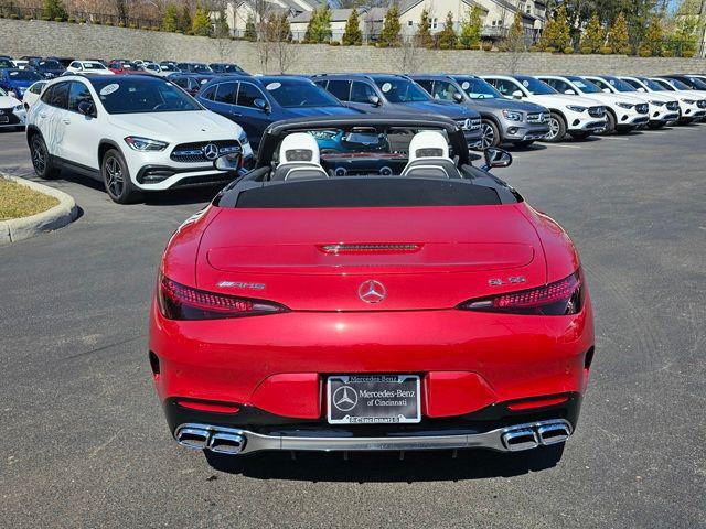 new 2025 Mercedes-Benz AMG SL 55 car, priced at $173,870
