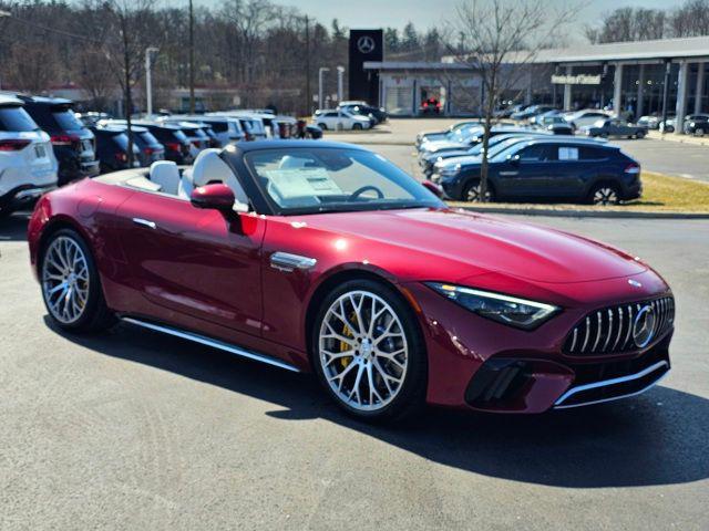 new 2025 Mercedes-Benz AMG SL 55 car, priced at $173,870