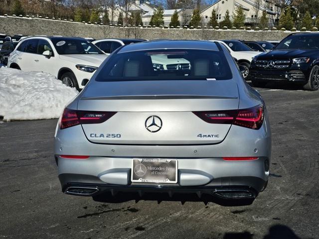 new 2025 Mercedes-Benz CLA 250 car, priced at $53,505