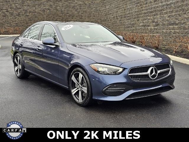 used 2024 Mercedes-Benz C-Class car, priced at $49,888