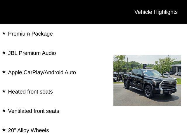 used 2023 Toyota Tundra car, priced at $50,246
