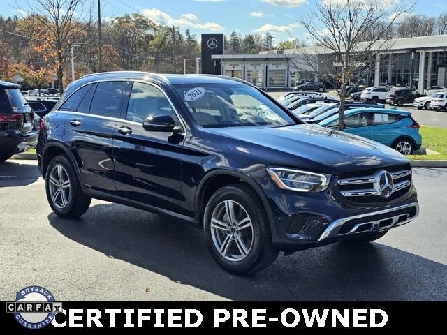 used 2021 Mercedes-Benz GLC 300 car, priced at $37,577