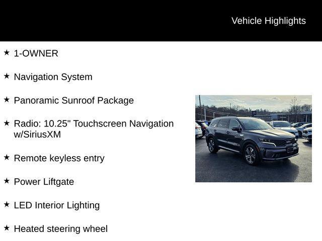 used 2022 Kia Sorento Plug-In Hybrid car, priced at $30,560