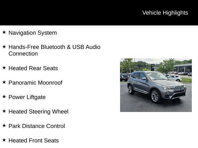 used 2016 BMW X3 car, priced at $8,297