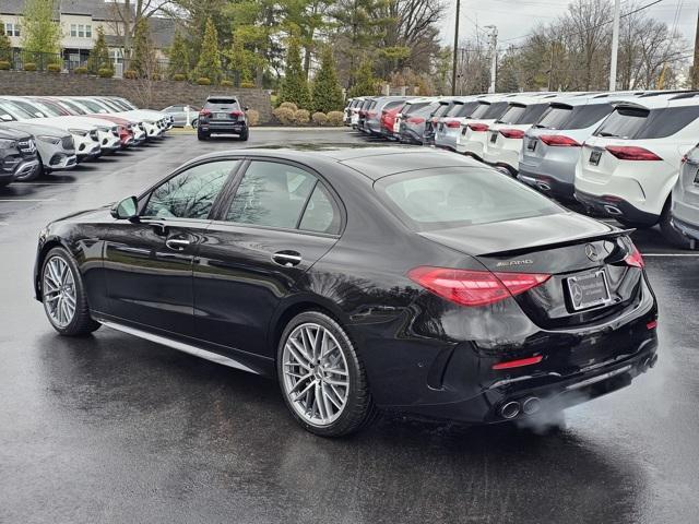 new 2025 Mercedes-Benz AMG C 43 car, priced at $76,660