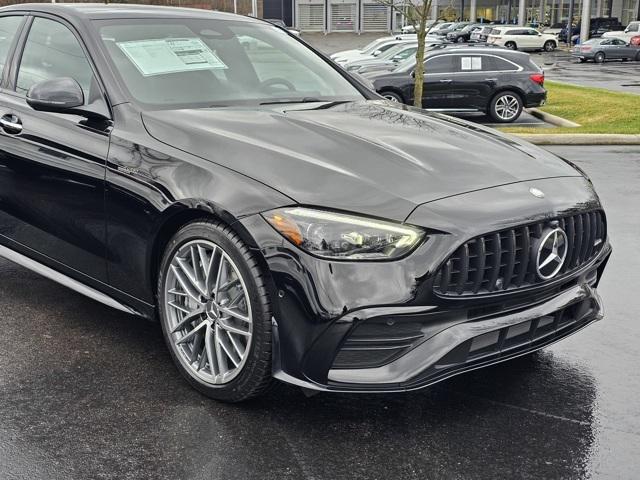 new 2025 Mercedes-Benz AMG C 43 car, priced at $76,660