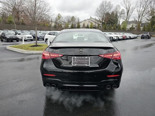 new 2025 Mercedes-Benz AMG C 43 car, priced at $76,660