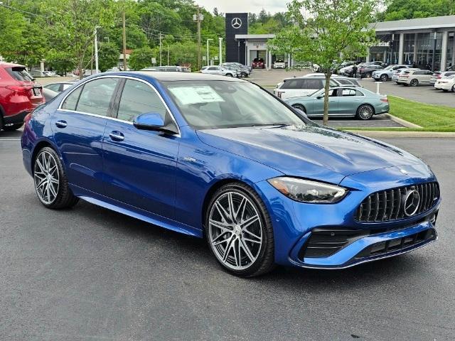 new 2024 Mercedes-Benz AMG C 43 car, priced at $75,040