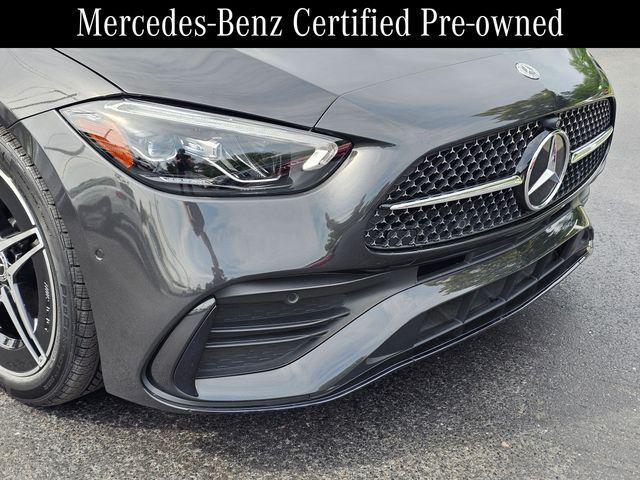 used 2022 Mercedes-Benz C-Class car, priced at $35,416