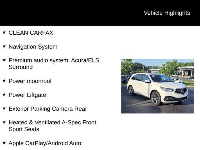 used 2020 Acura MDX car, priced at $25,643