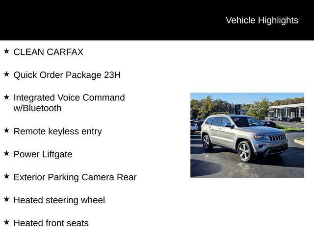 used 2016 Jeep Grand Cherokee car, priced at $11,900