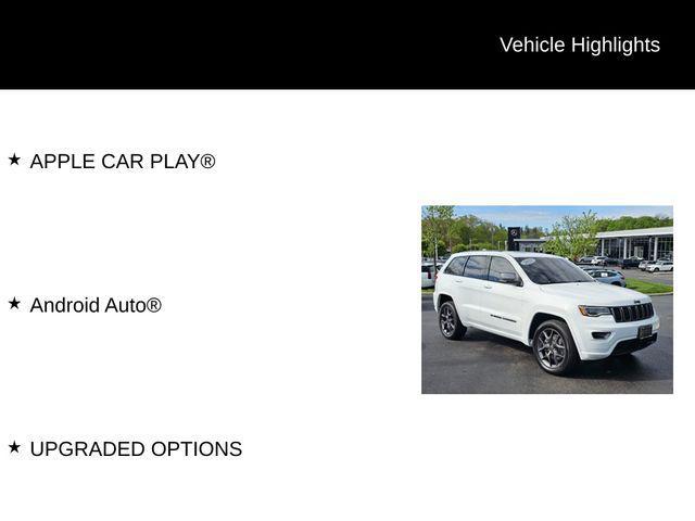 used 2021 Jeep Grand Cherokee car, priced at $30,898