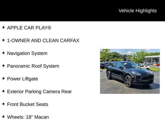 used 2020 Porsche Macan car, priced at $32,712
