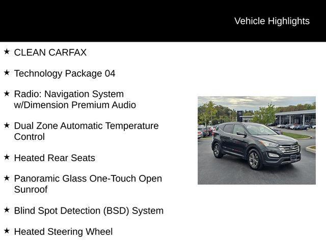 used 2014 Hyundai Santa Fe Sport car, priced at $8,650