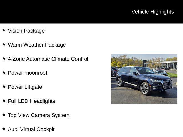 used 2017 Audi Q7 car, priced at $17,764