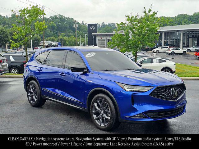 used 2022 Acura MDX car, priced at $38,974