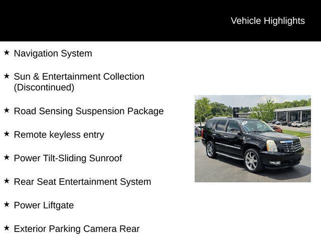 used 2009 Cadillac Escalade car, priced at $9,850