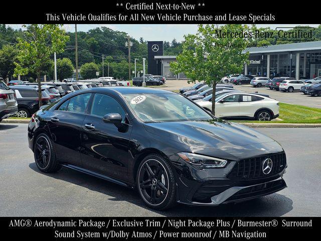 used 2025 Mercedes-Benz AMG CLA 35 car, priced at $58,988