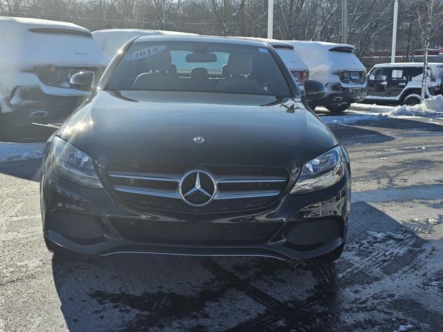 used 2018 Mercedes-Benz C-Class car, priced at $18,616