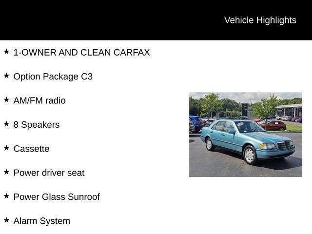 used 1995 Mercedes-Benz C-Class car, priced at $18,995