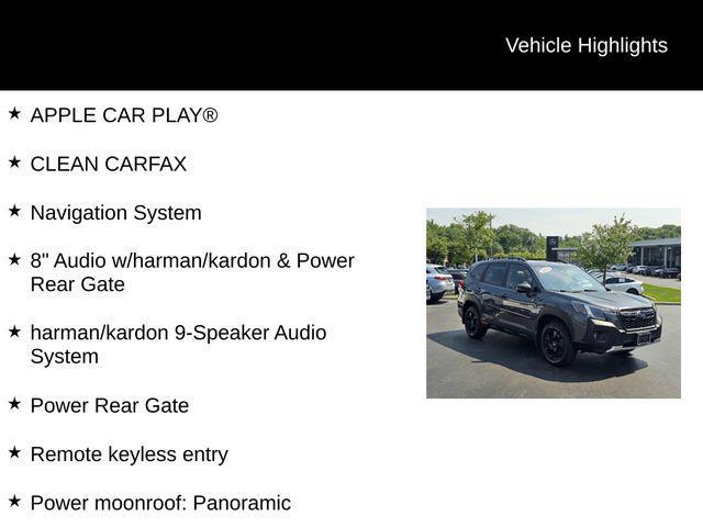 used 2023 Subaru Forester car, priced at $30,787