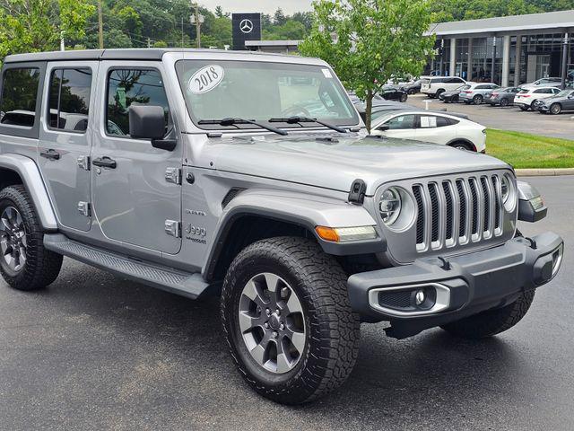 used 2018 Jeep Wrangler Unlimited car, priced at $28,230