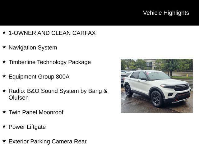 used 2023 Ford Explorer car, priced at $37,696