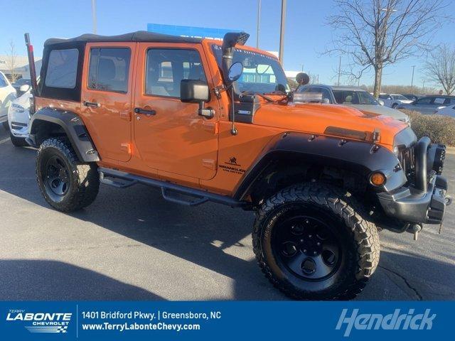 used 2013 Jeep Wrangler Unlimited car, priced at $15,400