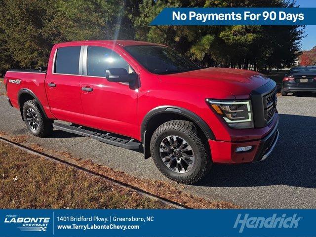 used 2022 Nissan Titan car, priced at $34,900