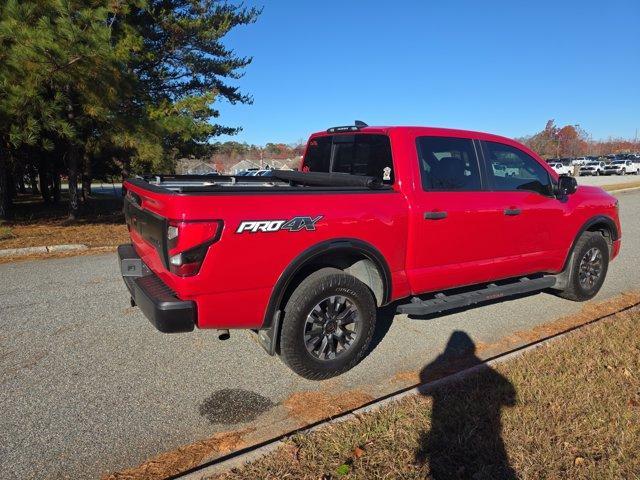 used 2022 Nissan Titan car, priced at $34,900