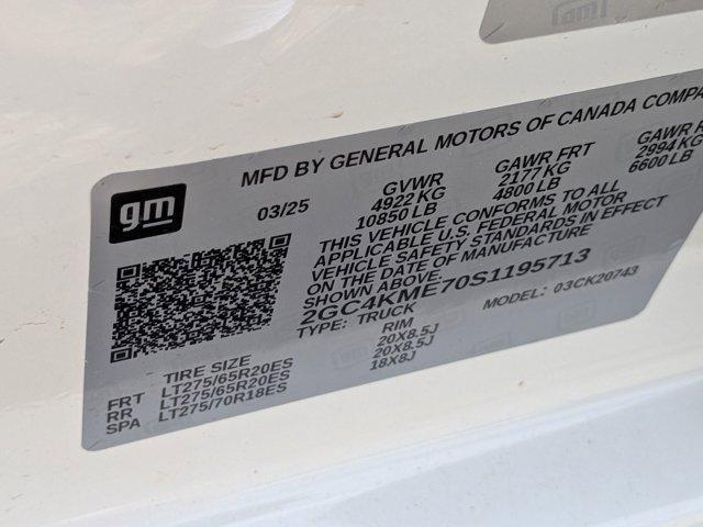 new 2025 Chevrolet Silverado 2500 car, priced at $58,370