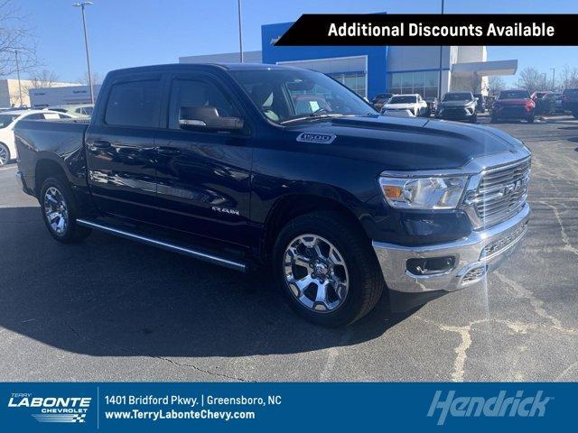 used 2021 Ram 1500 car, priced at $29,400