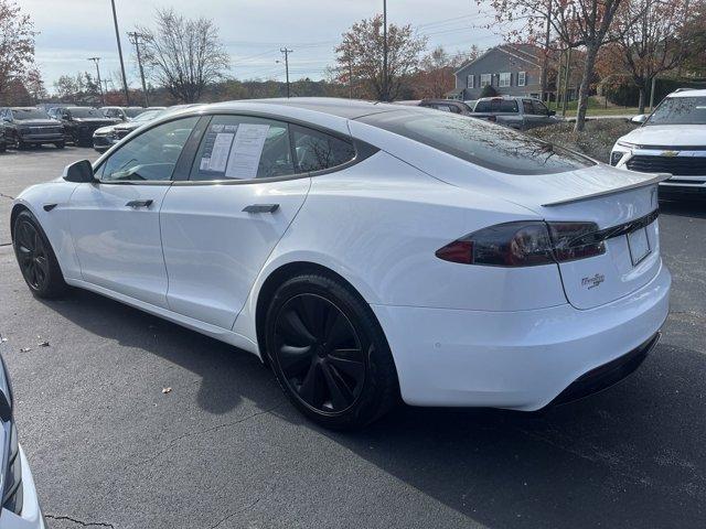 used 2021 Tesla Model S car, priced at $55,900