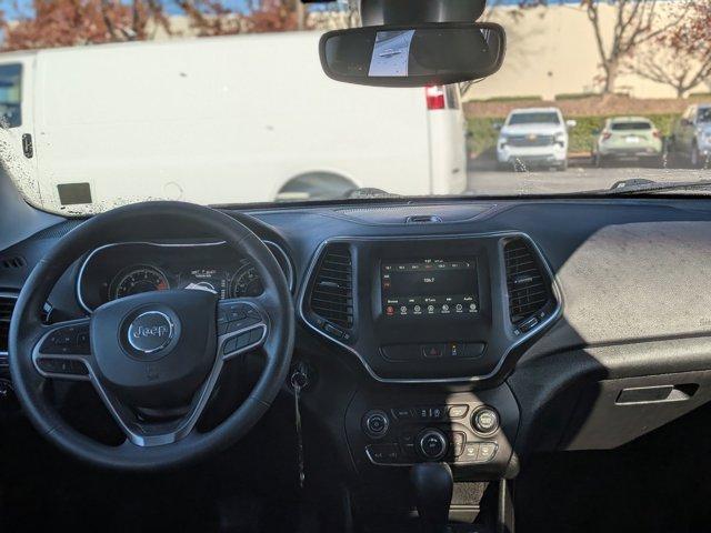 used 2021 Jeep Cherokee car, priced at $15,600