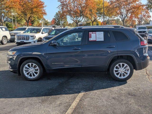 used 2021 Jeep Cherokee car, priced at $15,600
