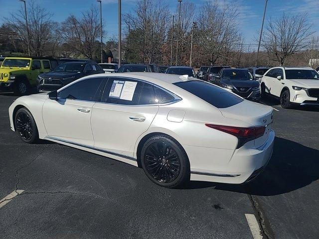 used 2021 Lexus LS 500 car, priced at $50,500