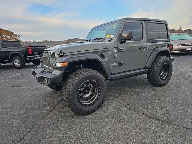 used 2021 Jeep Wrangler car, priced at $28,900