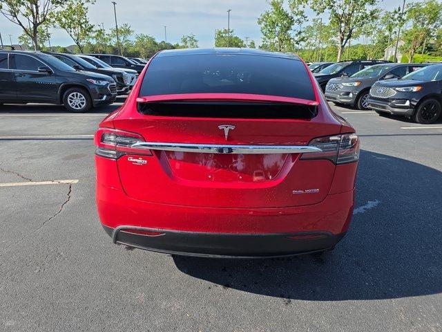 used 2021 Tesla Model X car, priced at $46,500
