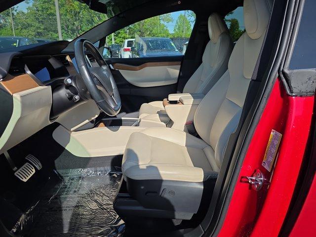 used 2021 Tesla Model X car, priced at $46,500