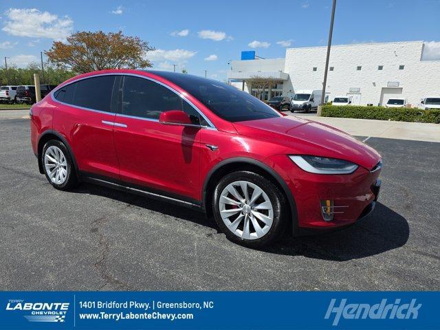 used 2021 Tesla Model X car, priced at $47,900