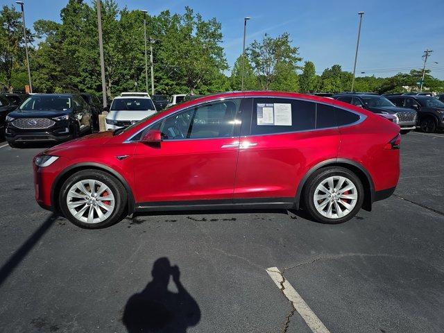 used 2021 Tesla Model X car, priced at $46,500