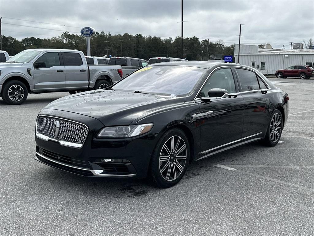 used 2017 Lincoln Continental car, priced at $21,460