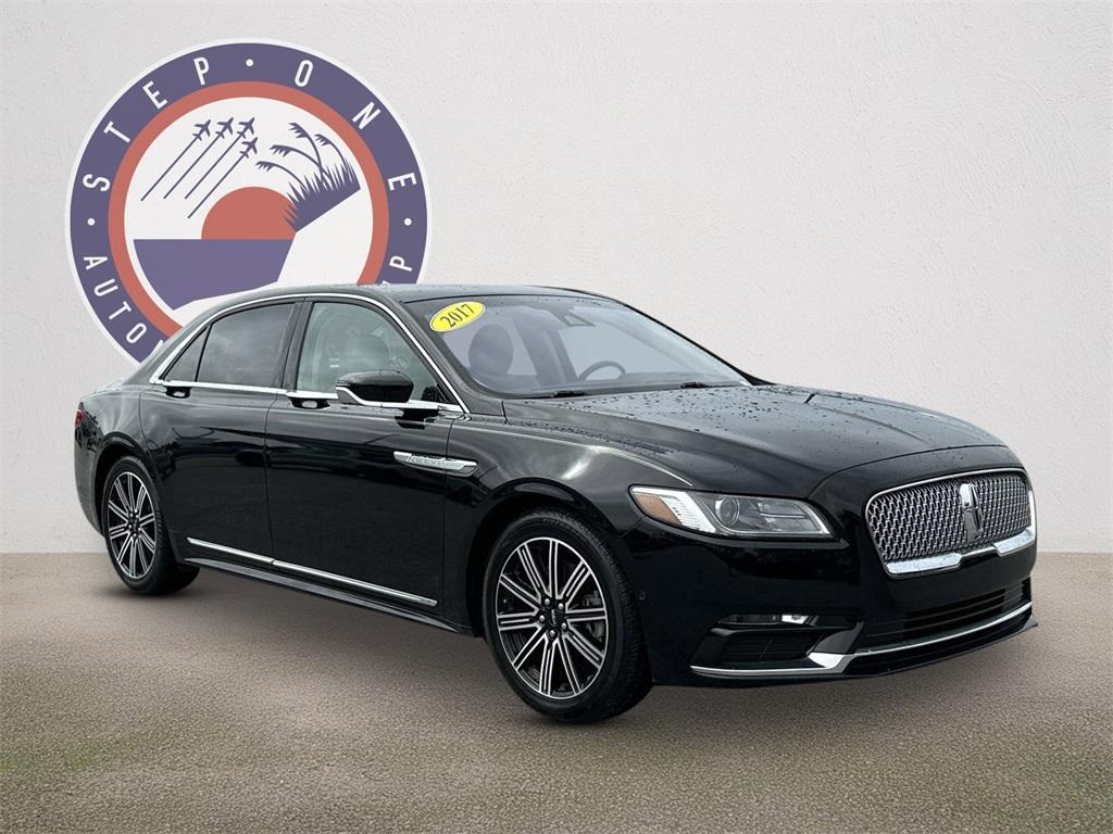 used 2017 Lincoln Continental car, priced at $21,460