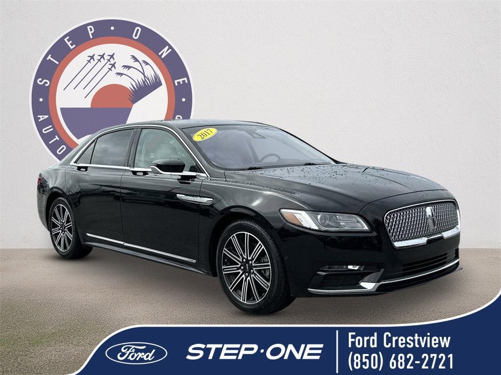 used 2017 Lincoln Continental car, priced at $21,460