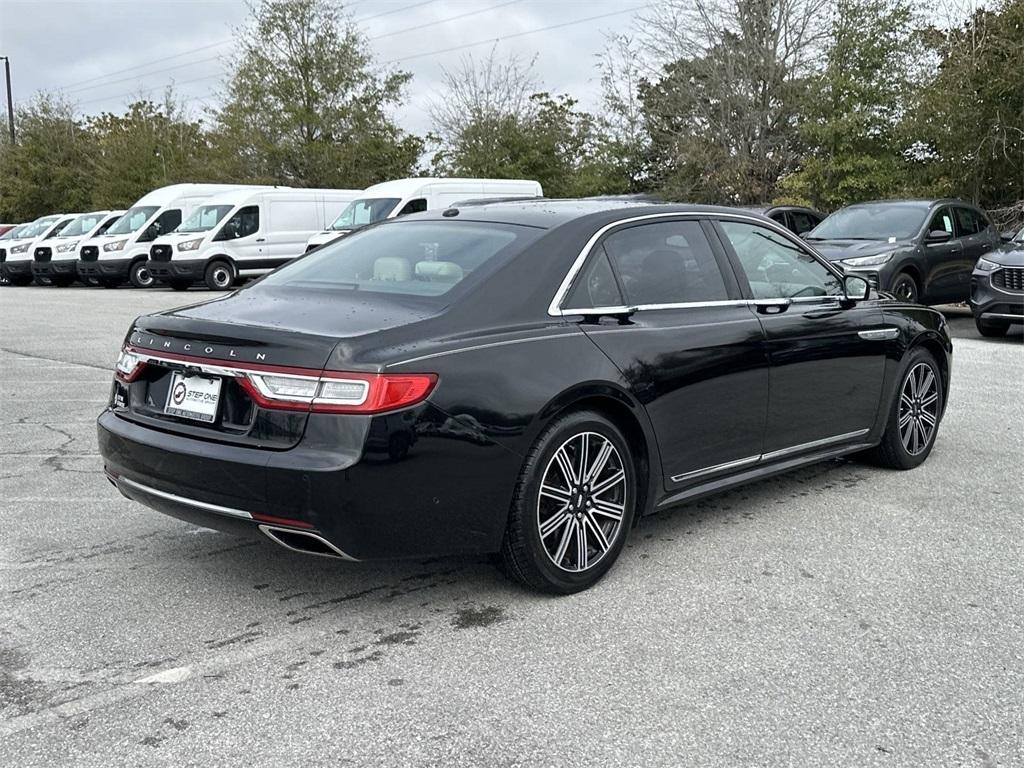 used 2017 Lincoln Continental car, priced at $21,460