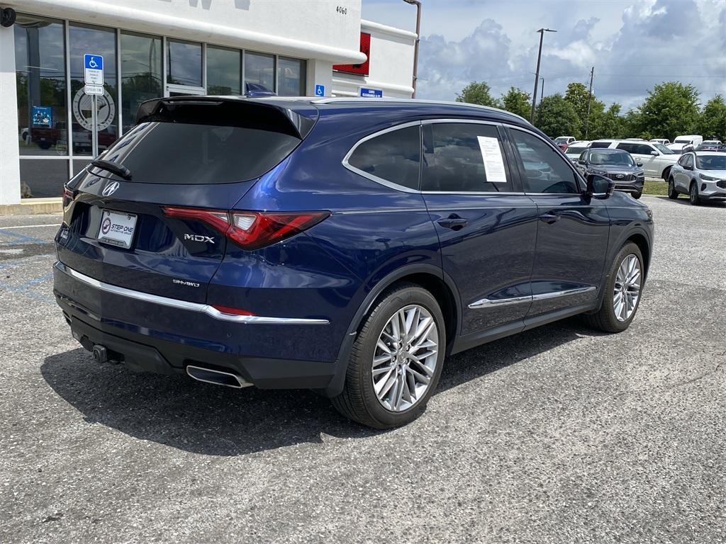 used 2023 Acura MDX car, priced at $49,980